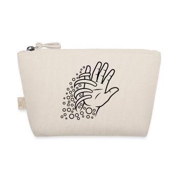 Art minimaliste au trait à la main - Trousse biologique - nature - Devant