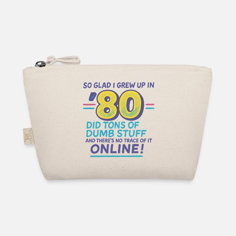 80s Nostalgia: Dumb Stuff Online Funny 80s  Organic Pouch