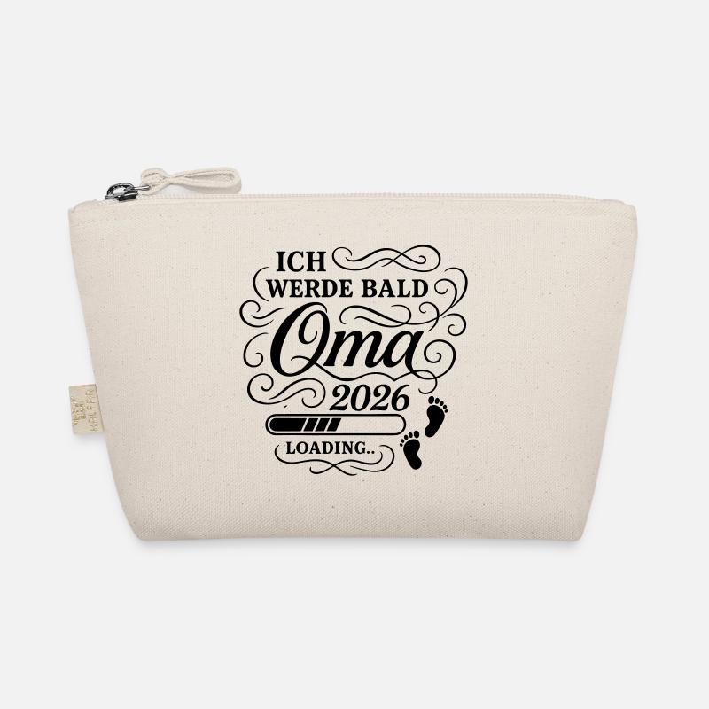 Ich werde bald Oma 2026 Bio-Täschchen