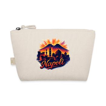 Napoli Skyline Sunset Naples Italy - Organic Pouch - nature - Front