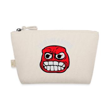 Calm Like Bomb Paradox Irony Humor Explosive Joke - Organic Pouch - nature - Front