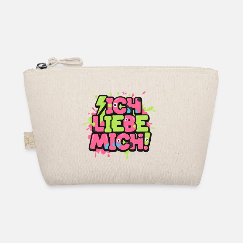 Ich Liebe Mich Graffiti Bio-Täschchen