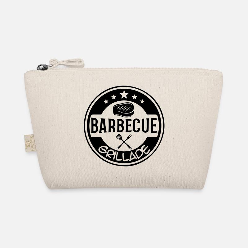 BBQ-Grill-Logo Bio-Täschchen