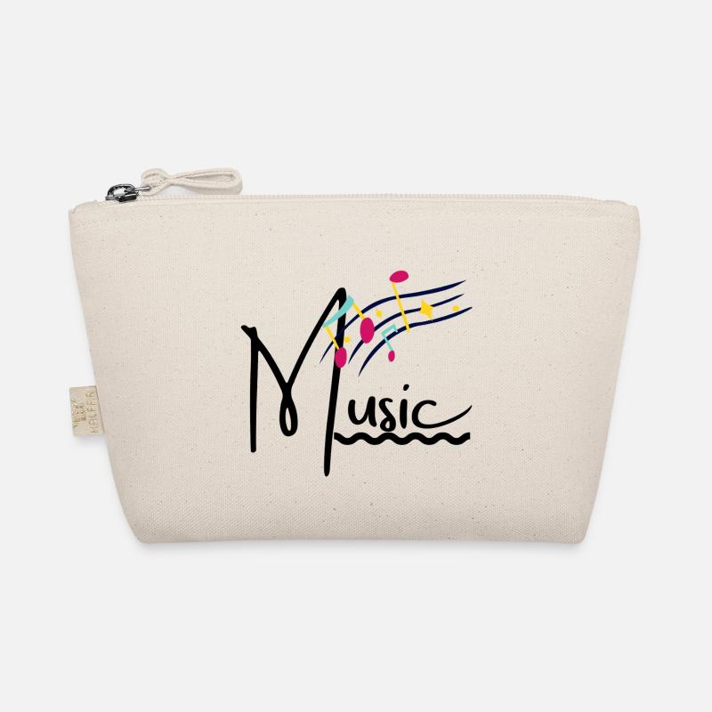 Rainbow notes on staff Organic Pouch