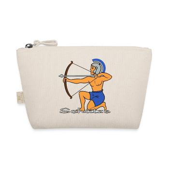 Signe du zodiaque Sagittaire en tant qu’archer romain - Trousse biologique - nature - Devant