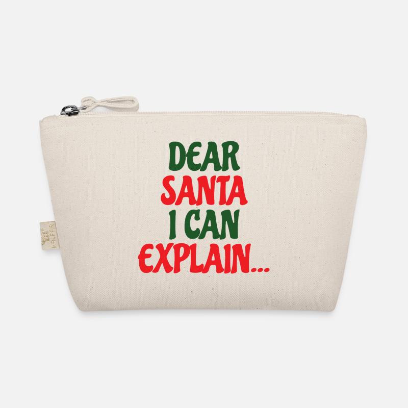 Dear Santa I Can Explain Organic Pouch