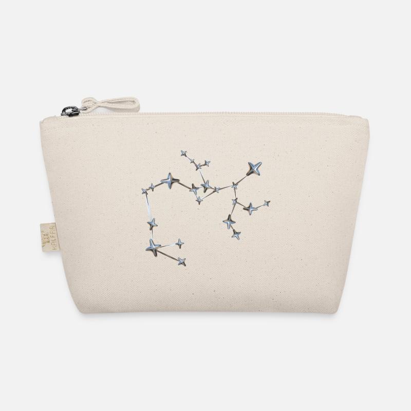 Chain Star Constellation Organic Pouch