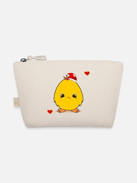 Noël poussin Noël Coeur de Noël - Trousse biologique - nature - Devant
