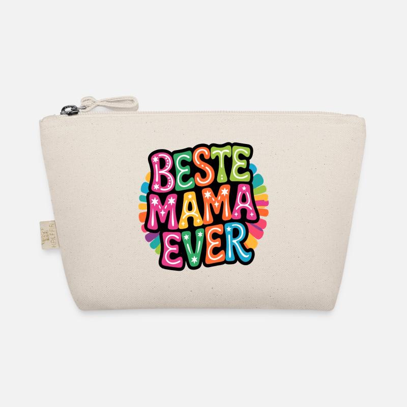 Beste Mama Ever bunt Bio-Täschchen