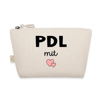 PDL Nursing Service Management with Heart - Organic Pouch - nature - Front