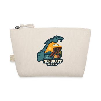 North Cape Sunset at Klippan in Norway - Organic Pouch - nature - Front