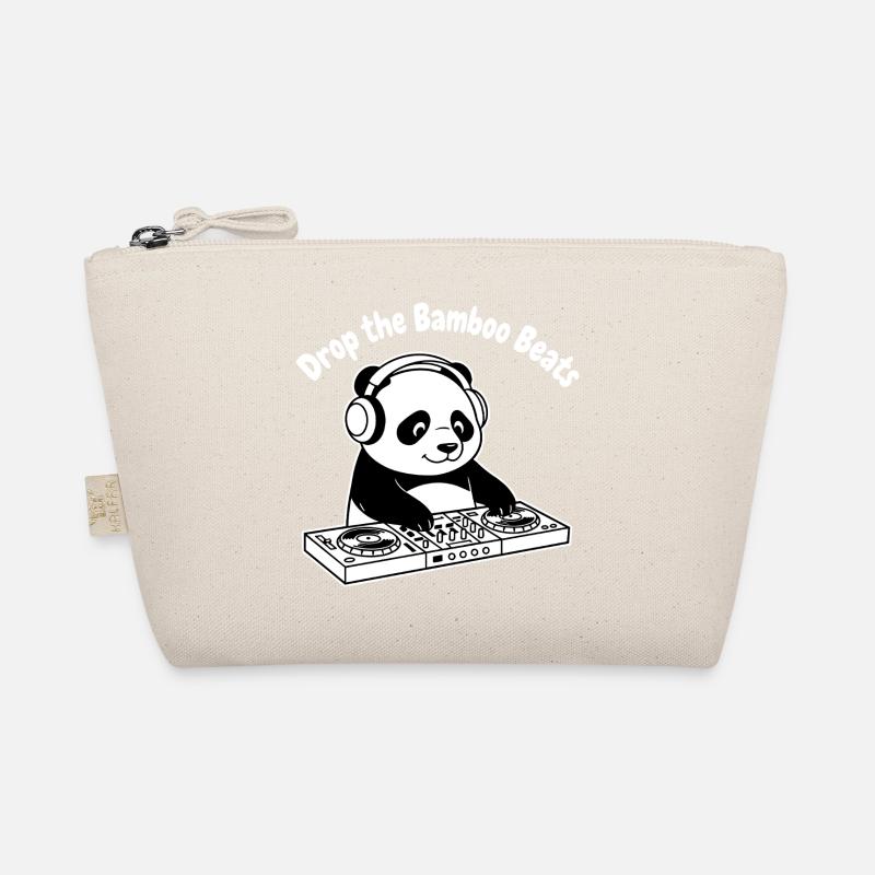 Bamboo Beats Panda DJ Trousse biologique