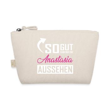 So gut kann nur eine Anastasia aussehen - Bio-Täschchen - Natur - Vorne