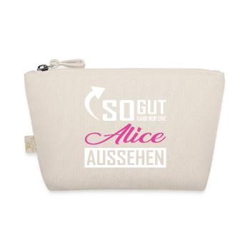 Seule une Alice peut être aussi belle - Trousse biologique - nature - Devant
