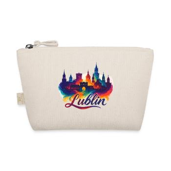 Lublin Gateway to the East Poland Polska Colorful Gift - Organic Pouch - nature - Front