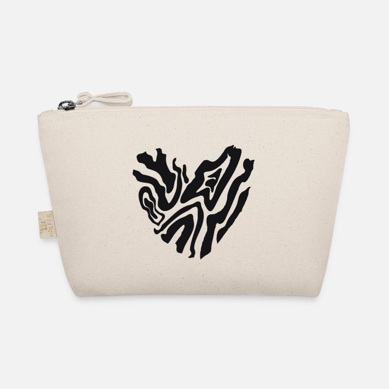 Herz eines Tigers  Bio-Täschchen