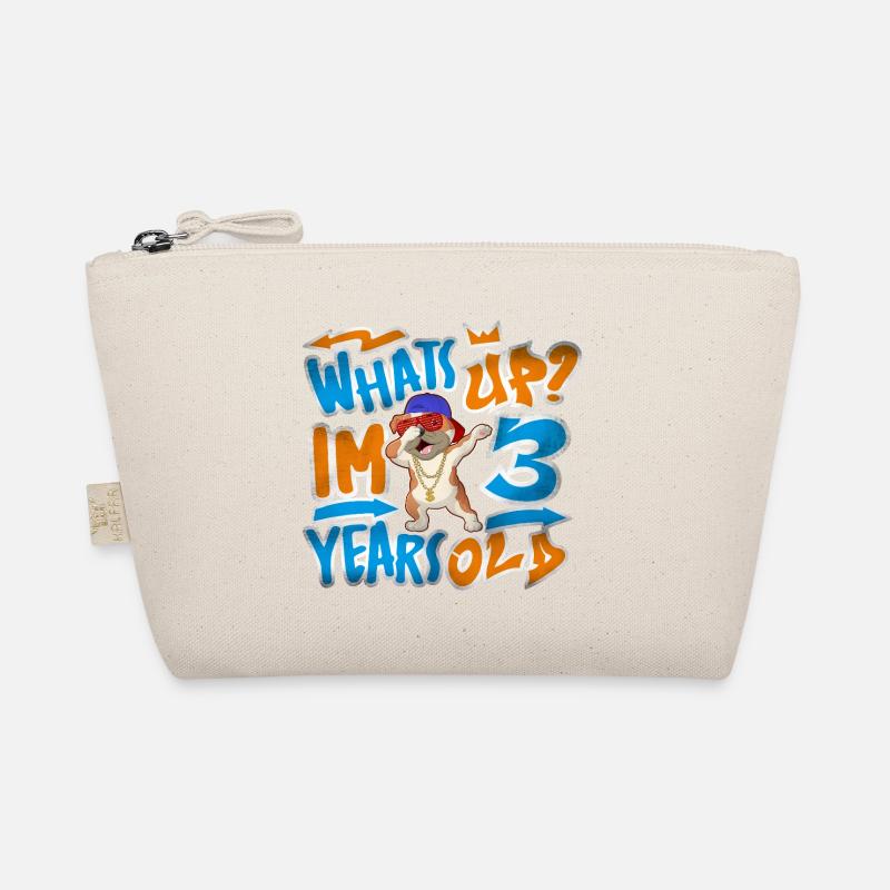 3. Geburtstag Graffiti Bio-Täschchen