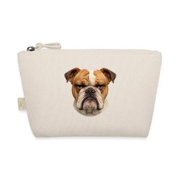 Bulldog Gaze Hard Serenity - Organic Pouch - nature - Front