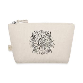Kaleidoskopisches Ornament Muster - Bio-Täschchen - Natur - Vorne