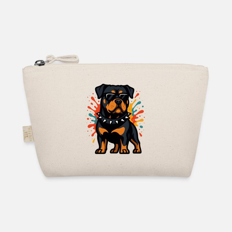 Chien rottweiler avec explosion de couleurs Trousse biologique
