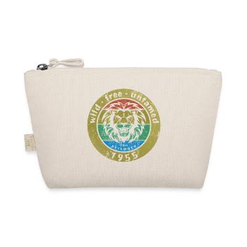 70. Geburtstag Wild, free & untamed since 12/1955 - Organic Pouch - nature - Front