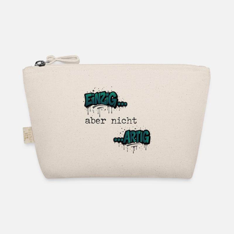 Graffiti "Unique but not nice" trend color Organic Pouch