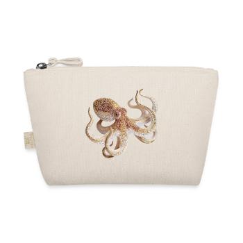 Octopus Net Pattern – Maritime Style - Organic Pouch - nature - Front