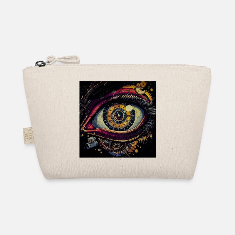 Time Eyes Movement Organic Pouch