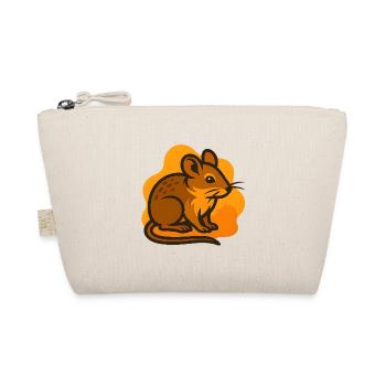 Mouse in sun background - Organic Pouch - nature - Front