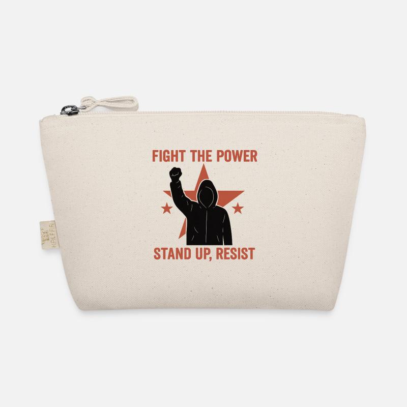 Fight the Power - Bio-Täschchen - Natur