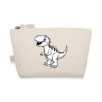 mignon dinosaure t-shirt cadeau enfants - Trousse biologique - nature - Devant