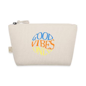 Good-Vibes-Only - Bio-Täschchen - Natur - Vorne