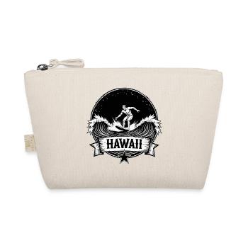 Hawaii Surfer Surfer on Pacific Wave - Organic Pouch - nature - Front