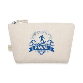 Hawaii Surfer Surfer on Pacific Wave - Organic Pouch - nature - Front