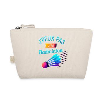 Jpeux Pas Jai Badminton - Trousse biologique - nature - Devant