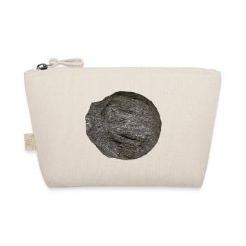 Rough Rock Ball Granite Texture - Organic Pouch - nature - Front