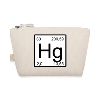 Hg Periodensystem Minimaldesign - Bio-Täschchen - Natur - Vorne