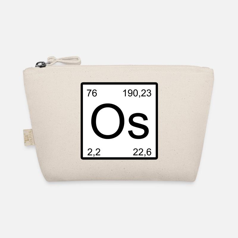 Symbole de l’osmium dans le style du tableau périodique Trousse biologique