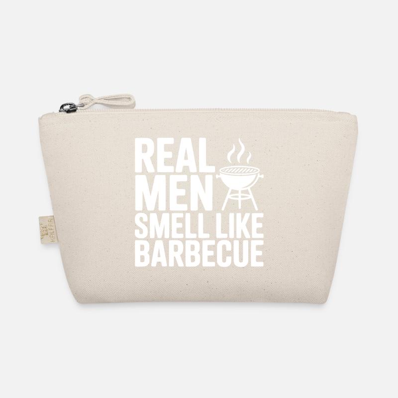 Echte Männer riechen nach Barbecue Bio-Täschchen