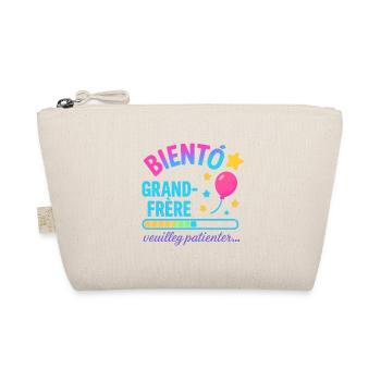Bientôt Grand Frère en Attente - Trousse biologique - nature - Devant
