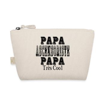 Lift Papa Sehr cooler Papa - Bio-Täschchen - Natur - Vorne