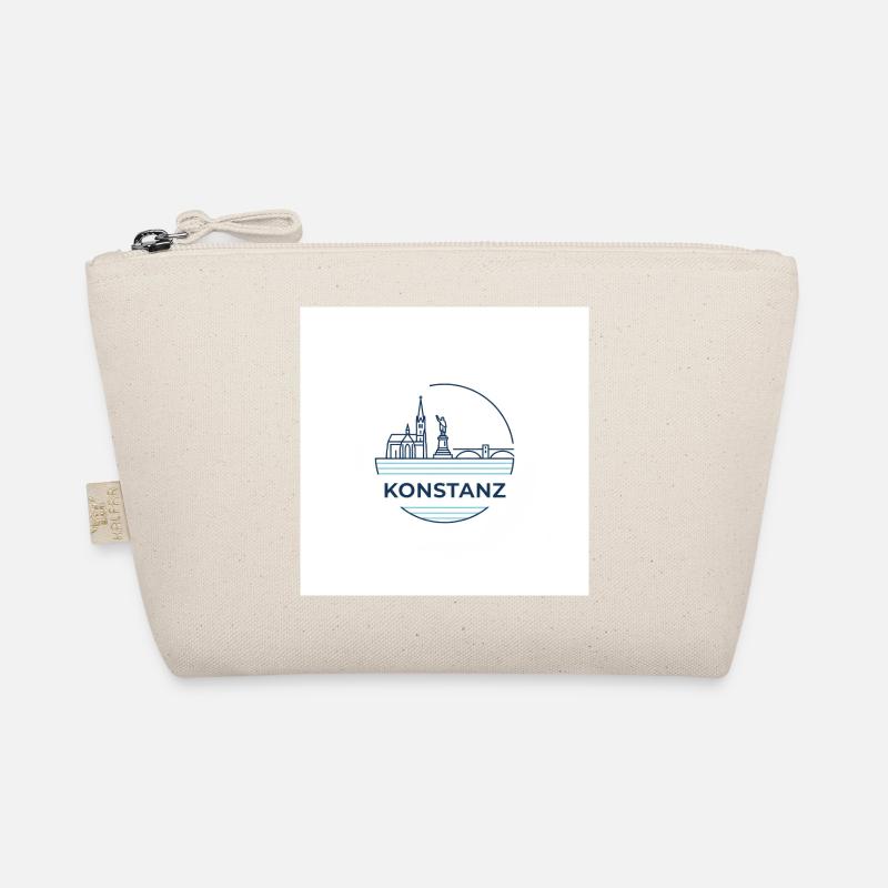 Konstanz Skyline Bodensee Emblem Bio-Täschchen