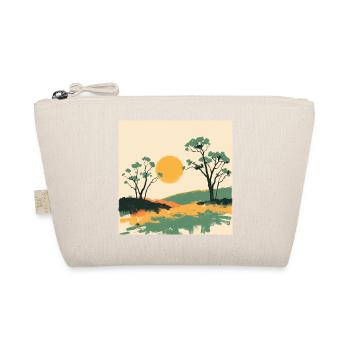 Solar Horizon and Pines - Organic Pouch - nature - Front