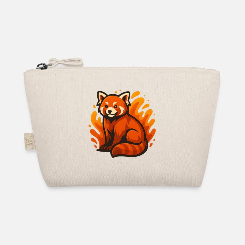 Burning Red Panda Organic Pouch