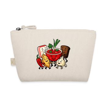 Colorful Borsch Friendship - Organic Pouch - nature - Front