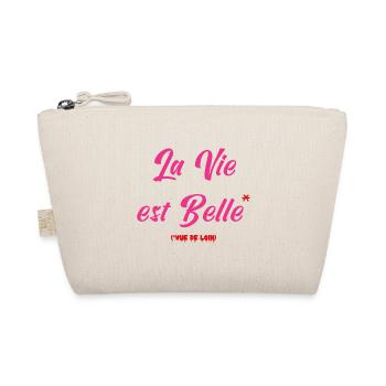 LIFE IS GOOD! (view from afar) - Organic Pouch - nature - Front