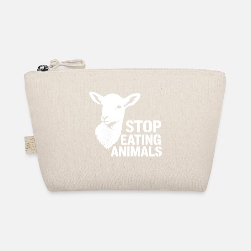 Animal welfare | Stop Eating Animals Vegan Statement Organic Pouch