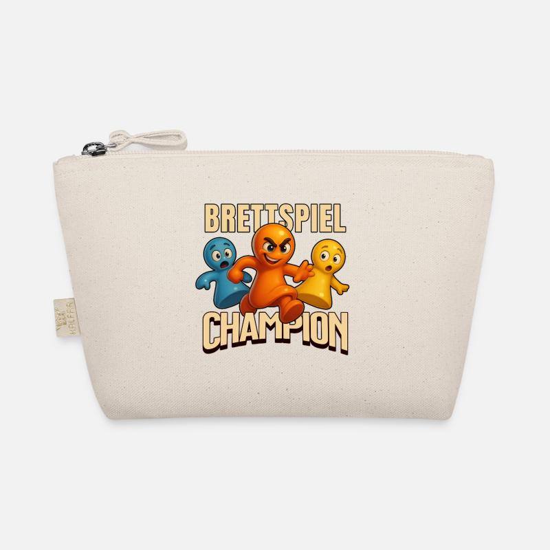 Game Night Board Game Champion Game Pieces Organic Pouch