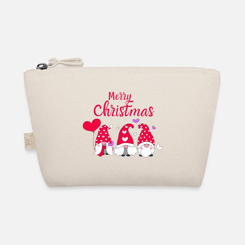 Mignons nains de Noël avec des cœurs Trousse biologique