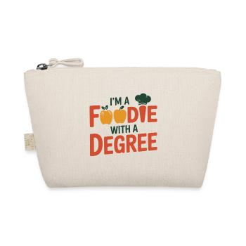 I'm A Foodie With A Degree Dietitian Expert  - Organic Pouch - nature - Front